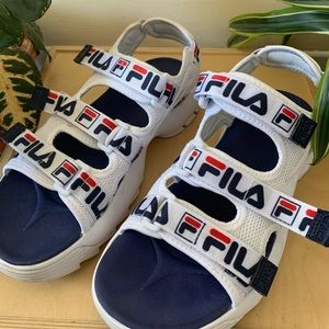 Chunky Fila Sandals